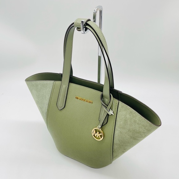Michael Kors Portia Small Bucket Tote Bag - Picture 9 of 13